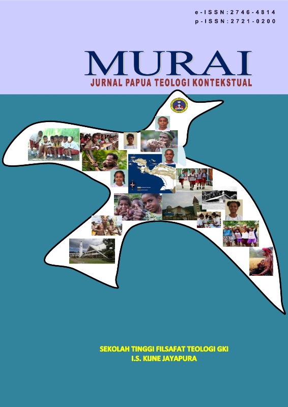 					Lihat Vol 6 No 2 (2025): Murai : Jurnal Papua Teologi Kontekstual
				